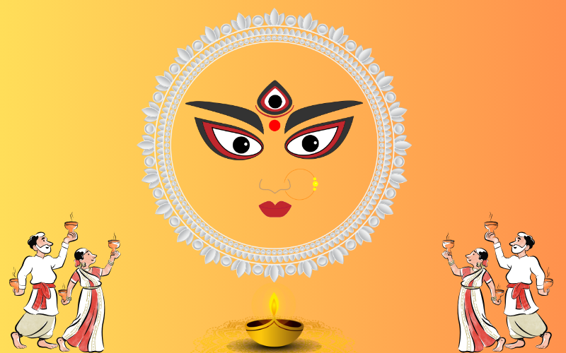 Bengali celebrate Durgapuja.