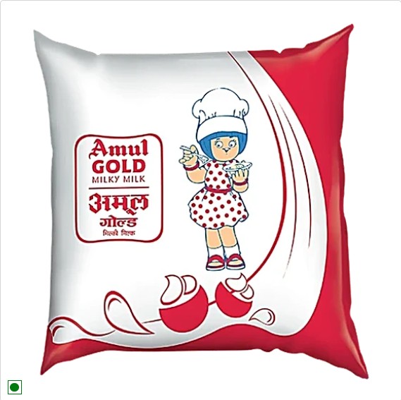 Amul milk Packet