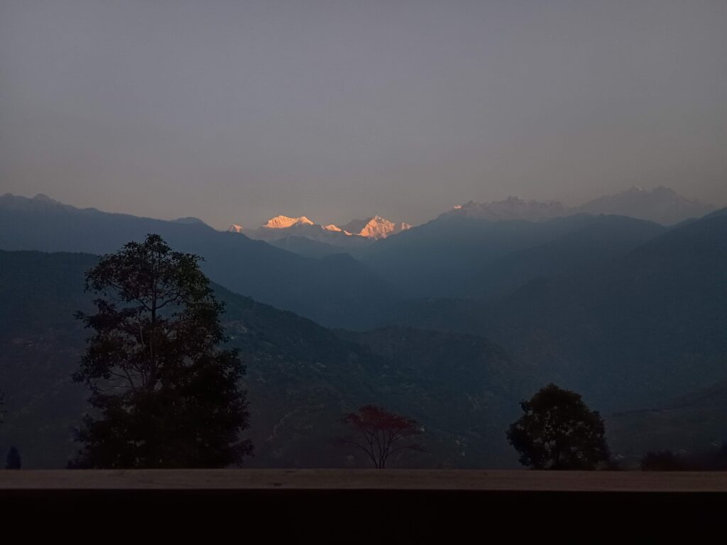 Kanchenjungha hill